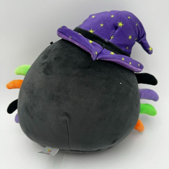 SQUISHMALLOW 10" Gildie The Black Spider Witch Halloween Plush Plush Stuffie - Picture 2 of 5